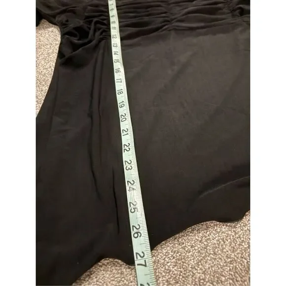 Black long sleeve knit top - Picture 5 of 7